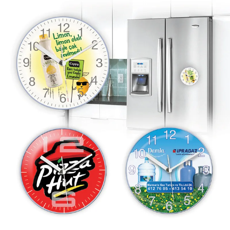 BS-118 Magnetli Buzdolabı Saati